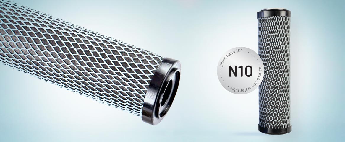 Nanouhlíkový filtr filbec® pro filtraci kohoutkové vody