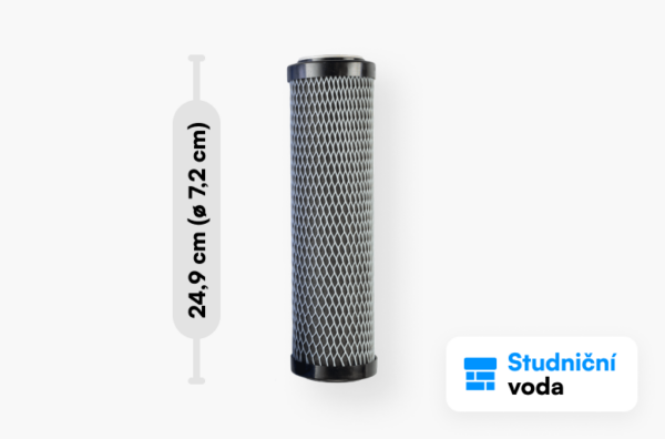 Nanouhlíkový filtr filbec® pro filtraci vody ze studny či vrtu