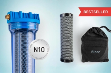 Nanouhlíkový filtr filbec® pro filtraci kohoutkové vody