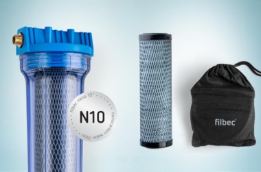 Filtrační sada filbec® pro filtraci kohoutkové vody včetně filtru