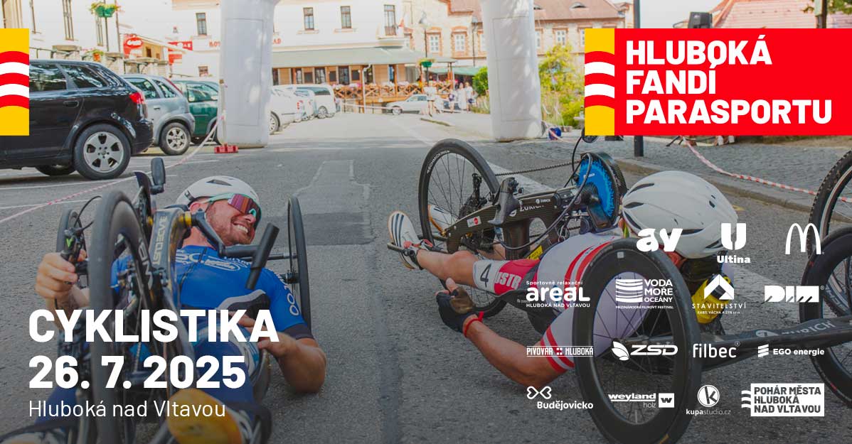 Přijďte fandit paracyklistům na Hlubokou!