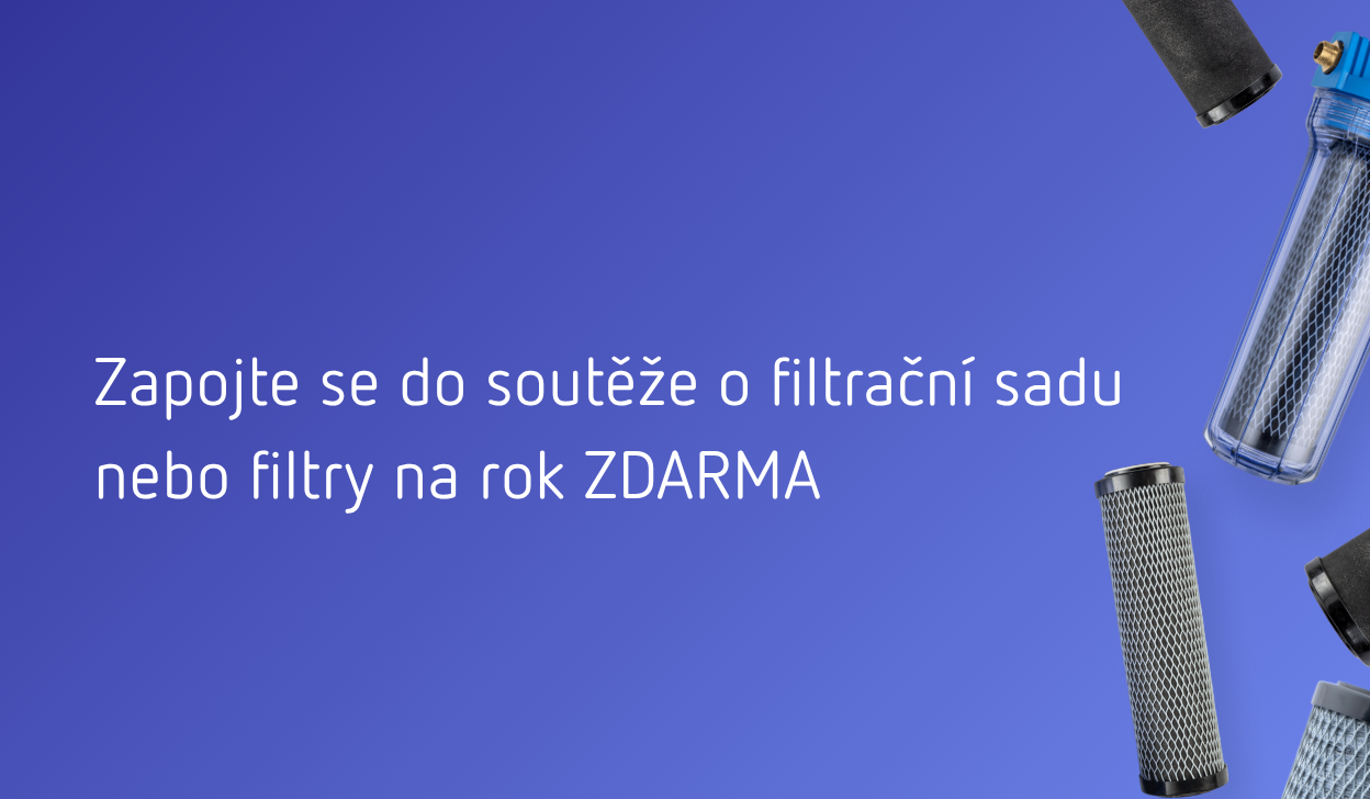 Soutěž o filtrační sadu nebo filtry na rok ZDARMA