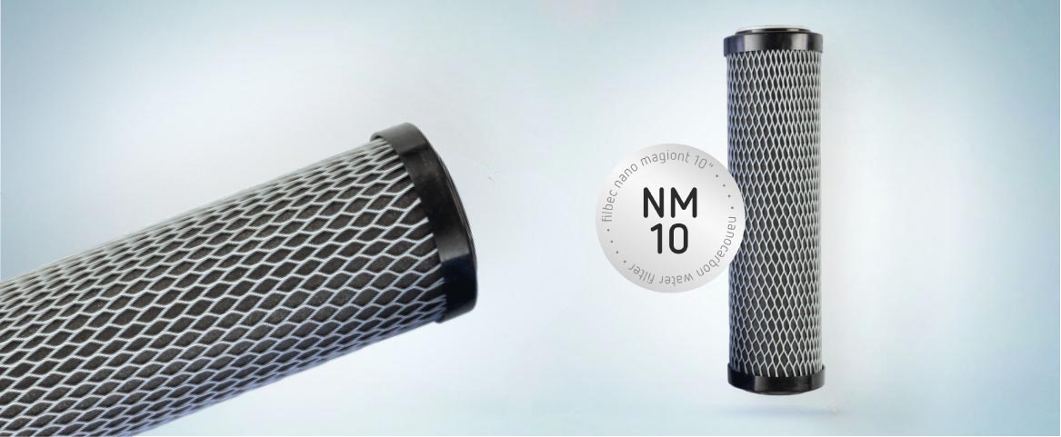 Filtr filbec® NM10 pro filtraci kohoutkové vody s obohacením o hořčík