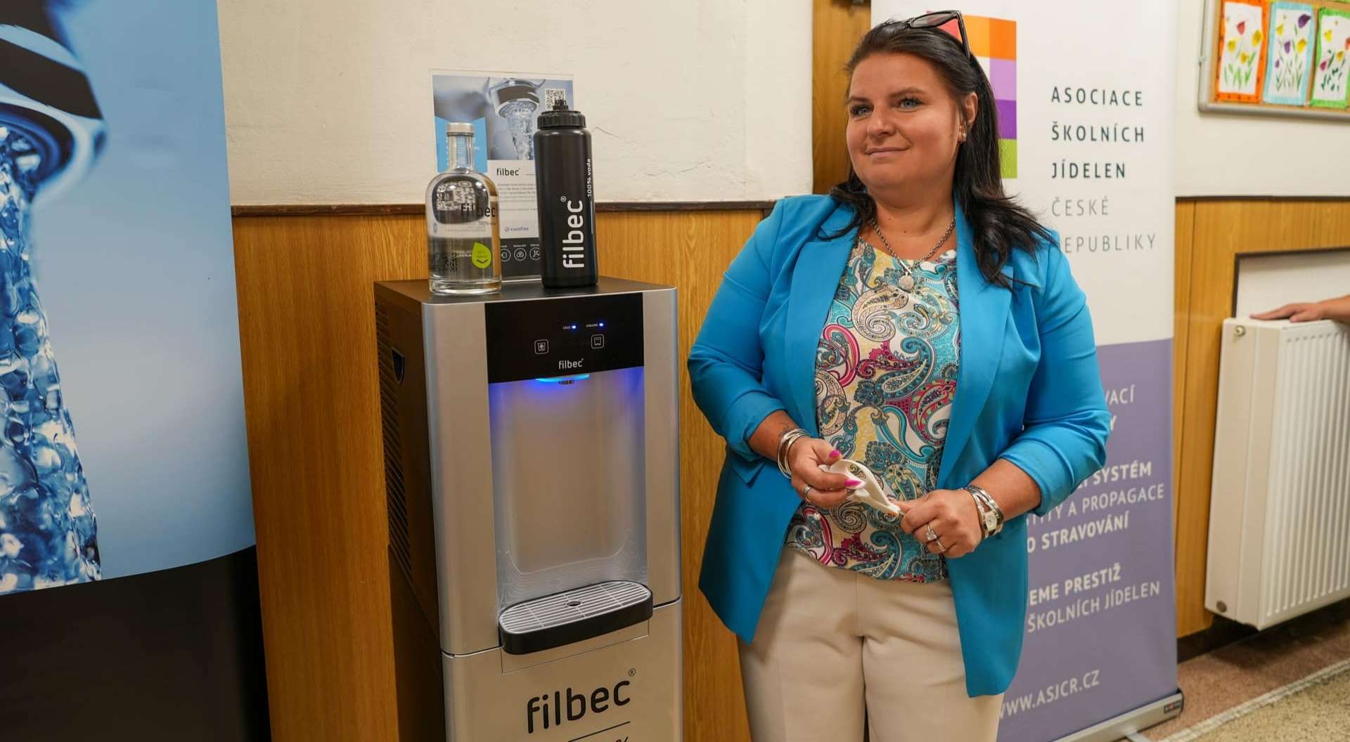 folbec - Když voda spojuje: soutěž, která mění školní pitný režim